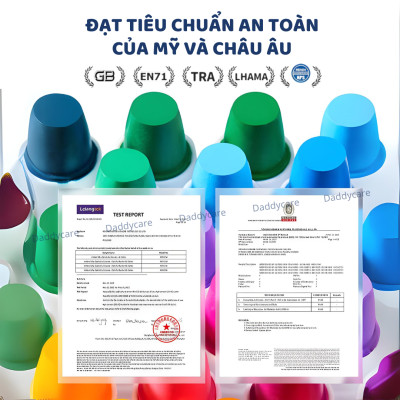 Bút màu sáp hữu cơ Mideer Silky Crayon kèm quai xách cho bé 12-24-36 màu