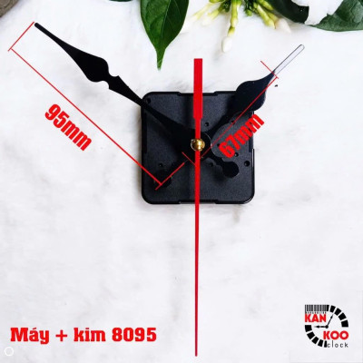 Máy đồng hồ treo tường kim trôi Nhật Bản chính hãƞg hiệu Shinfuku cốt dài 18 (trục vặn ốc 11mm)-bảo hành 5 năm