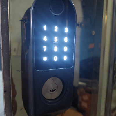 Khóa cửa thông minh G01 - 1 mặt vân tay + App TTlock Bluetooth ( không chống nước) - Hàng nhập khẩu