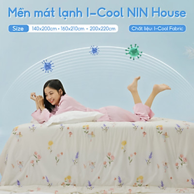 [CHĂN HÈ MÁT LẠNH] Mền lạnh I Cool Advance NIN House NM8032 160x210cm | Chăn chần bông Ice Silk, Chăn điều hoà nhiều độ