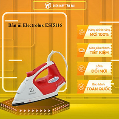 Bàn Ủi Hơi Nước Electrolux ESI5116 Orange Rose - Hàng chính hãng