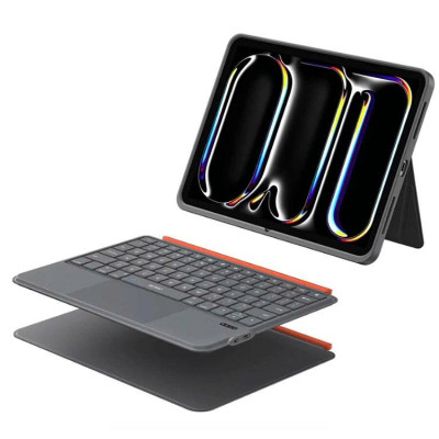 Bao da nam châm kèm bàn phím WIWU COMBO 3IN1 cho IPad Air M3 , A16, Pro M4 ,Air 6,Gen 10 ,Gen 9,11 inch M1,M2 ,12.9 inch - Hàng Nhập Khẩu