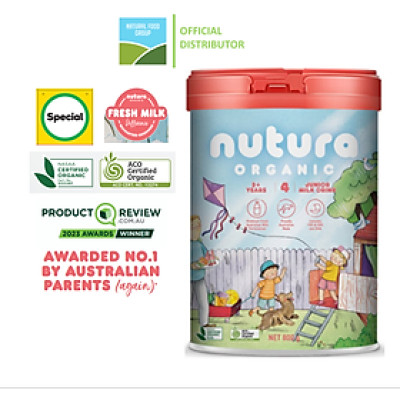 Sữa công thức Hữu cơ Nutura Organic số 4