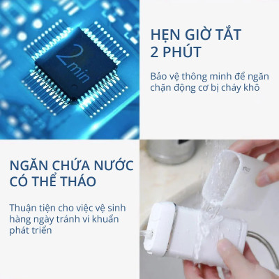 Tăm nước Kachi MK357 nhỏ gọn dễ dàng bỏ trong túi xách - Hàng chính hãng