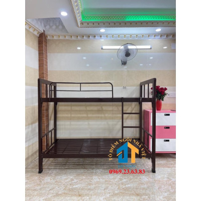 Giường sắt hộp 2 tầng 1mx1m( Tầng Dưới – Tầng Trên) Cao cấp - Đại Thành
