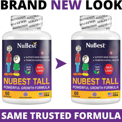 [Combo 6 Tặng 2 Cho Độ Tuổi Từ 5-20]  TPBVSK Hỗ Trợ Phát Triển Xương NuBest Tall