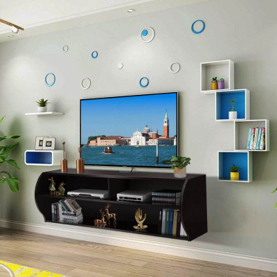 Kệ tivi treo tường hiện đại cho phòng khách SMLIFE Takuma