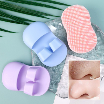 Bàn Chải Rửa Mặt Silicon Mini - Bàn Chải Làm Sạch Lỗ Chân Lông Mặt - Bàn Chải Làm Sạc - Miếng Cọ Rửa Mặt Tẩy Tế Bào Chết - HÀNG CHÍNH HÃNG MINIIN