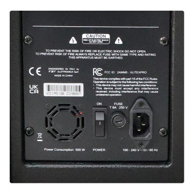 X PRO 112MA Loa Monitor Liền Công Suất 1500W 12inch FBT - HÀNG CHÍNH HÃNG