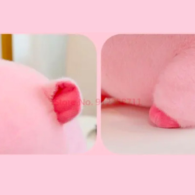 Thú nhồi bông capybara hồng dưa hấu đáng yêu - Size từ 30cm đến 50cm - Gấu bông chuột lang ăn dưa hấu có thể kéo được - Móc khoá gấu bông Capybara.