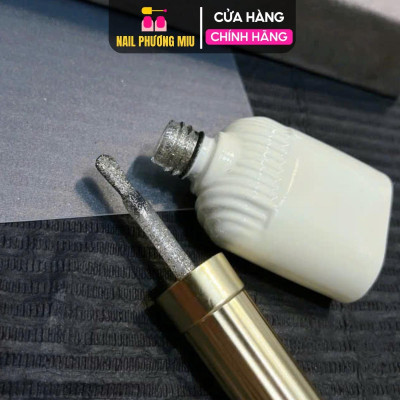 Sơn Gel Nhũ Đài Trắng Hạt Bé Siêu Sáng XEIJAYI Làm Nail, Màu Trắng Bạc 01 Lấp Lánh Chai 15m Đậm Mướt Bền Màu Móng Nữ Women