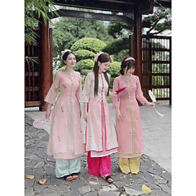 Siêu phẩm áo dài von ép