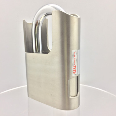 Khóa treo chống cắt kẽm REAL bọc Inox SUS304 SAC60 - 60mm