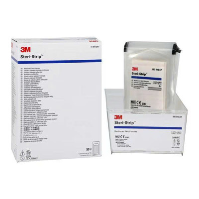 Miếng dán thay chỉ khâu da Steri-Strip R1547 12mm x 100mm (1/2IN x 4IN)