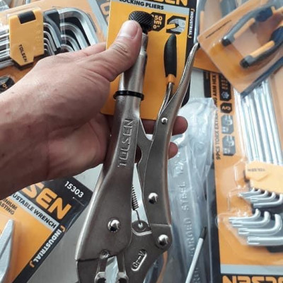 KỀM BẤM MIỆNG THẲNG 250MM TOLSEN 10048 - HÀNG CHÍNH HÃNG