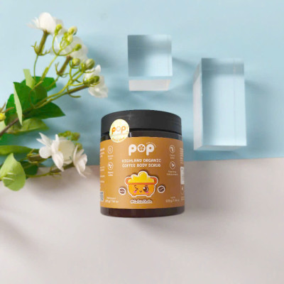 Scrub Cà Phê Hữu Cơ Cho Body – Tẩy Tế Bào Chết Làm Sáng Mịn Da - 225gr