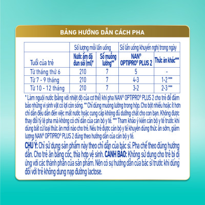 Sữa bột Nestlé NAN OPTIPRO PLUS 2 800g/lon với 5HMO Sản Xuất Tại Thụy Sĩ (6 - 12 tháng)