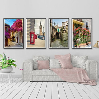Tranh Trang Trí  Treo Tường Con Đường Châu Âu