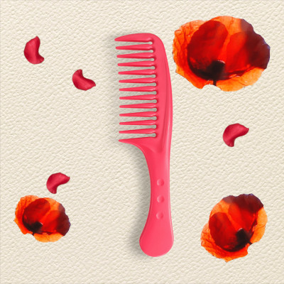 Lược Chải Tóc Cao Cấp Kai 32387 - HC0327 (Màu Đỏ)