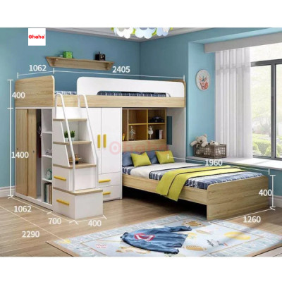 GIƯỜNG TẦNG THÔNG MINH CAO CẤP OHAHA - GTCC018