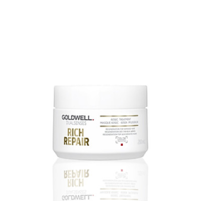 Dầu Hấp 60s Phục Hồi Tóc Hư Tổn Goldwell Rich Repair Phục Hồi Tóc Khô Xơ Hư Tổn Chẻ Ngọn Lên Tới 98%