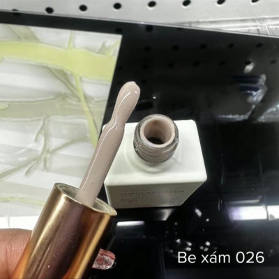 Sơn Gel Lẻ Màu Nâu Ghi Số 26 XEIJAYI Cao Cấp Chai 15ml Làm Nail Lên Màu Ghi Sữa thạch trà Be Xám Chuẩn, Chất Đậm Đặc, Bền Màu Nữ Women