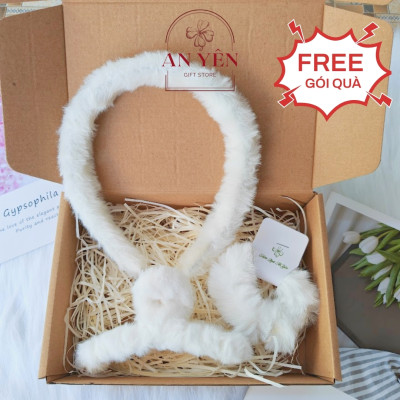 Set Quà Tặng 3 Món Cài Tóc Rửa Mặt No.2 Tặng Sinh Nhật Bạn Gái Người Yêu 20/10 8/3, Quà Tặng Học Viên