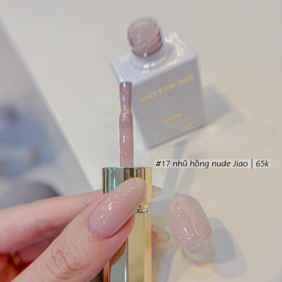 Sơn Gel Thạch Nhũ Jiao Yan She 15ml, Độ Bền Cao, Chất Gel Đặc Bóng, Mùi Nhẹ, Làm Nail Đẹp Mắt, Phong Cách Trẻ Trung Nữ