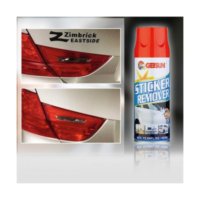 Chai xịt vệ sinh tẩy keo băng dính nhựa đường cho ô tô xe máy Getsun 450ml (Trắng)