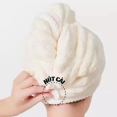 Khăn/Mũ Quấn Tóc Cao Cấp – Thấm Hút Nhanh, Bảo Vệ Tóc Khỏi Hư Tổn