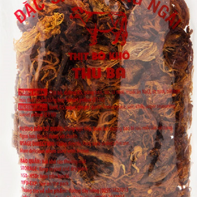Bò Khô Thu Ba 500g loại sợi