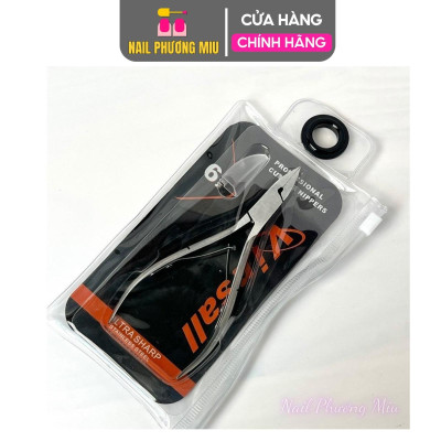 Kìm Lấy Khoé 2 Trong 1 Vinsall, Kềm Lấy Khoé Mũi Dài 1,5cm Inox Không Gỉ, Sắc Bén, Tiện Lợi Làm Nail cắt nhặt da Chuyên Nghiệp An Toàn