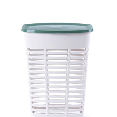 Giỏ nhựa đựng đồ sọt nhựa đựng đồ bẩn đa nặng kích thước lớn có nắp đậy phân phối chính hãng bởi Cobi Home