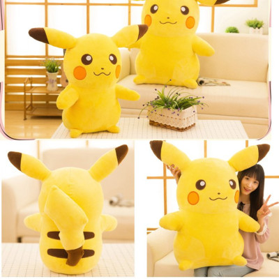 Gấu bông Pikachu siêu mềm siêu dễ thương cho bé (20cm--->65cm) hàng xịn cao cấp, an toàn cho trẻ nhỏ