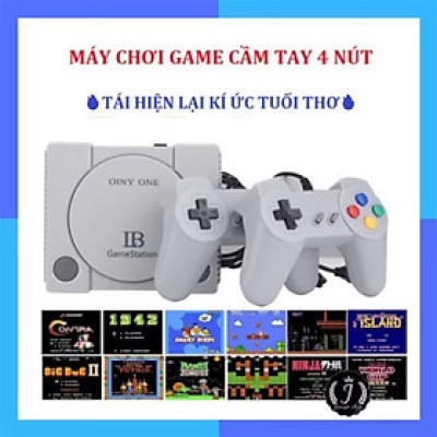 Máy Chơi Game Điện Tử 4 Nút 648 Trò 2 Tay Cầm Game psp 2 Người Chơi Có Game 16 Bit Kết Nối Tivi 4K Cổng Kết Nối hàng nhập khẩu