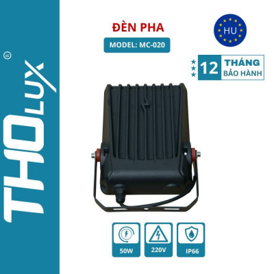 Đèn pha MC-020 Tholux 50W. Đèn led LED ngoài trời
