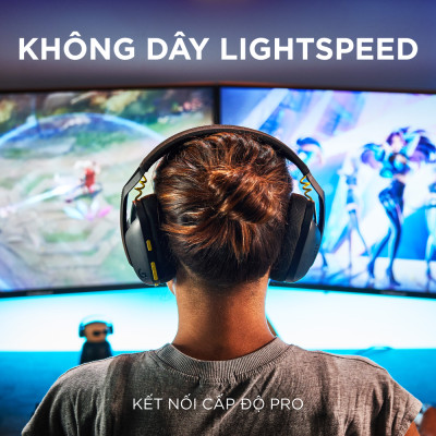 Tai nghe game không dây Bluetooth và Lighspeed Logitech G435 – Mic ảo tích hợp, nhẹ, tương thích PC, Điện thoại, PS4, PS5 -Hàng chính hãng