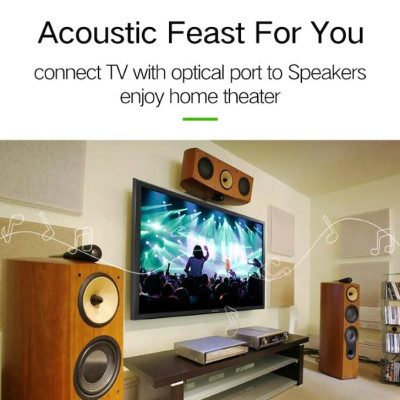 Ugreen UG10539AV108TK 1M màu Xám Dây cáp quang âm thanh 2 đầu dương - HÀNG CHÍNH HÃNG