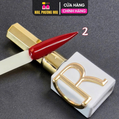Sơn Gel CR Tông Đỏ Cao Cấp Chai Lẻ 15ml Làm Nail Siêu Hot, Sơn Đỏ Cr Hotrend Chữ R Loại 1 Không Ánh Tím