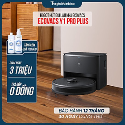 [GIÁ TẠI KHO] - Robot hút bụi lau nhà Ecovacs Deebot YEEDI Y1 Pro Plus  (Deebot Y1 Pro Plus) - 1 đổi 1 trong 12 tháng - Hàng chính hãng Ecovacs