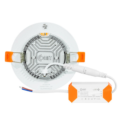 Đèn Led Âm Trần ĐỔI MÀU Siêu Mỏng 7W COMET Standard Series CD03M