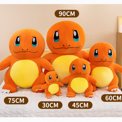 Gấu Bông Pokemon Khủng Long Lửa Charmander Hot (23cm--->90cm) Hàng Xịn Cao Cấp, An Toàn Cho Người Sử Dụng