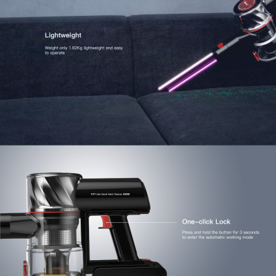 Máy Hút Bụi Không Dây Xiaomi Redroad V17 Lite Lực Hút 26.500 Pa Pin Rời - Hàng Chính Hãng