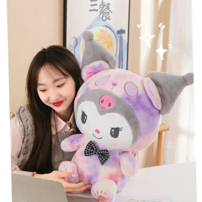Thú nhồi bông Kuromi - Melody - Cinnamoroll họa tiết loang đáng yêu - Size 35cm đến 90cm - Quà tặng gấu bông mềm mịn cho bé.