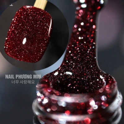 Sơn Nhũ Flash Đỏ XEIJAYI Chai 15ml Cao Cấp Làm Nail Siêu Sáng, Sơn Kim Tuyến Đỏ Đậm Mướt Chuẩn Màu Cho Móng Hiệu Ứng 9D Lấp Lánh