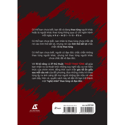 Thuật Thao Túng - Góc Tối Ẩn Sau Mỗi Câu Nói (Tặng Bookmark)