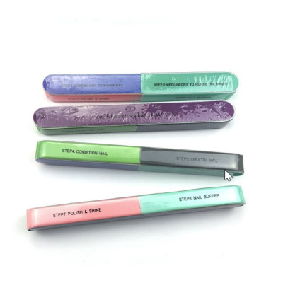 Cây dũa móng tay 6 mặt chà nhám và đánh bóng an toàn tiện lợi, Dụng cụ dũa móng chuyên dụng làm đẹp tại nhà, Spa