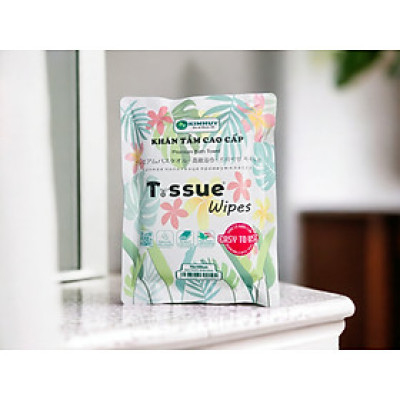 Khăn tắm du lịch cao cấp T.ssue (Size: 70*100cm). Gọn nhẹ tiện lợi, dùng cho các chuyến đi chơi xa, dã ngoại, thể thao, Spa