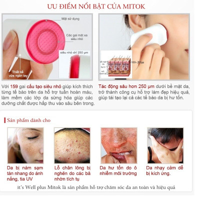 Dụng Cụ Massage Thẩm Thấu Mỹ Phẩm Trên Da MiTok It