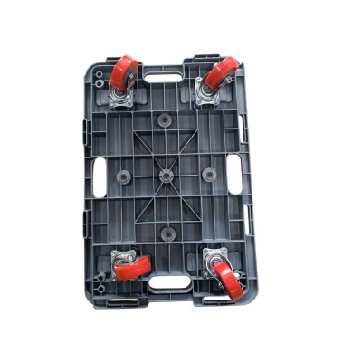 Xe đẩy dolly sàn nhựa fibertech nối được - tải trọng 100kg - Happy Move Thái Lan